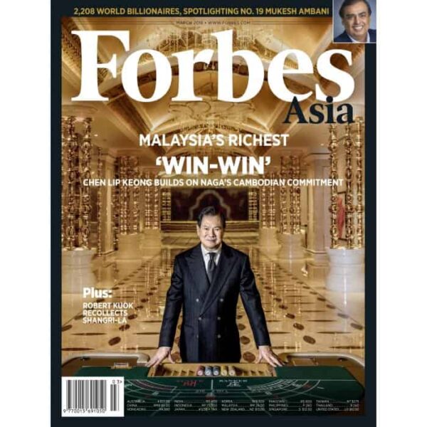 Forbes Asia Magazine Dec 2018 60% OFF Subscription FREE Shipping In Malaysia Singapore Brunei