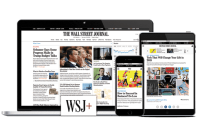 The Wall Street Journal Newspaper Magazine 50% Discount Subscription FREE Shipping In Malaysia Singapore Brunei
